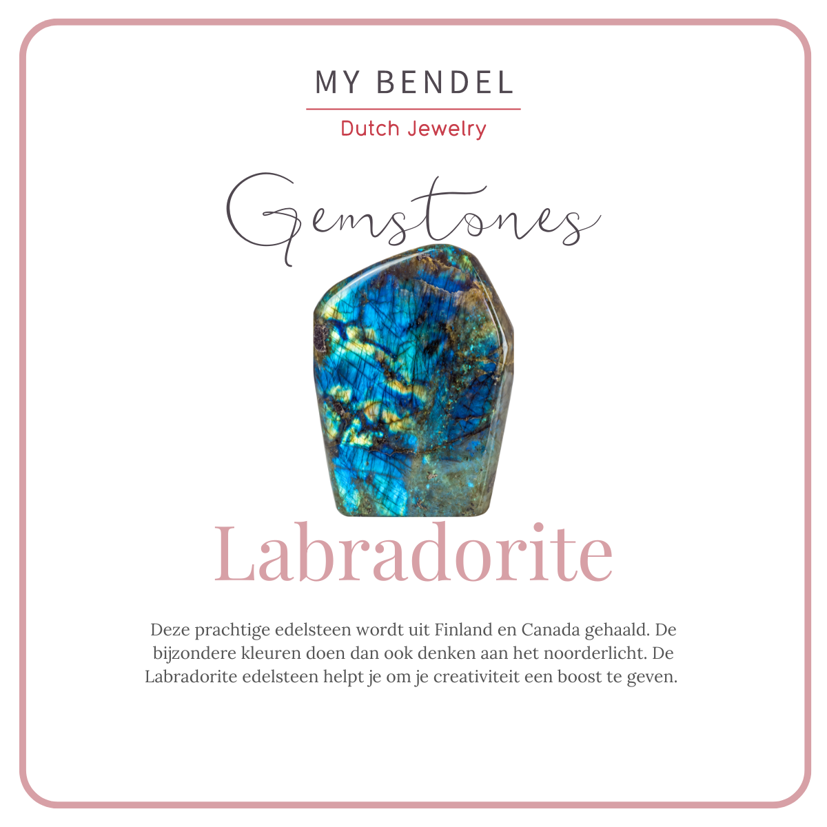 Labradorit Schmuckset Gold