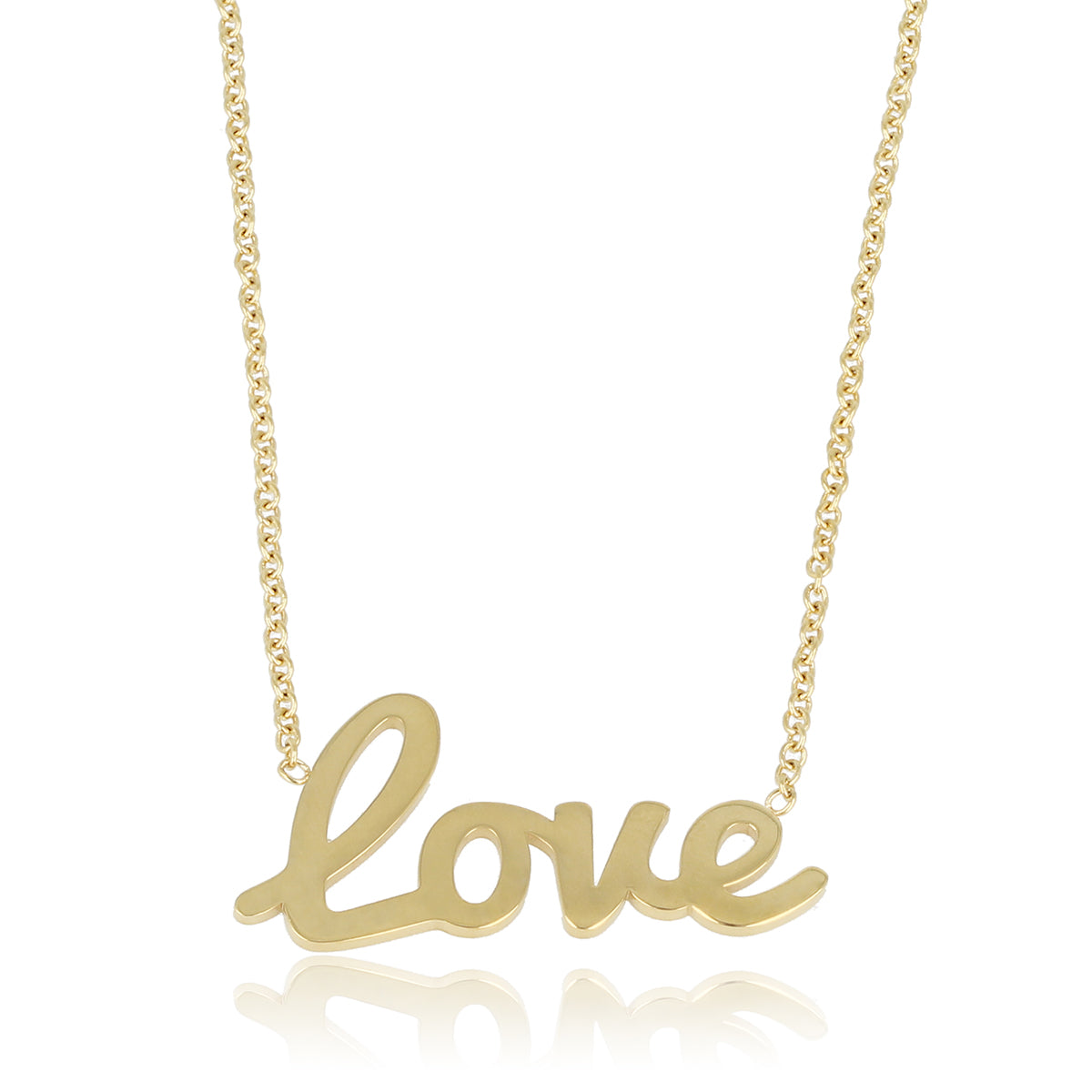 Golden Love Necklace - Luxury & Durable Design