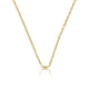 Fijne 1mm RVS Schakelketting - Goudkleurig