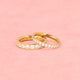 Ring met Zirkonia Steentjes • 3 mm • Goud