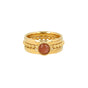 Berry Quartz Ring-Set