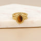 Tiger Eye Ring-Set