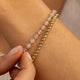 Rose Quartz bracelet set