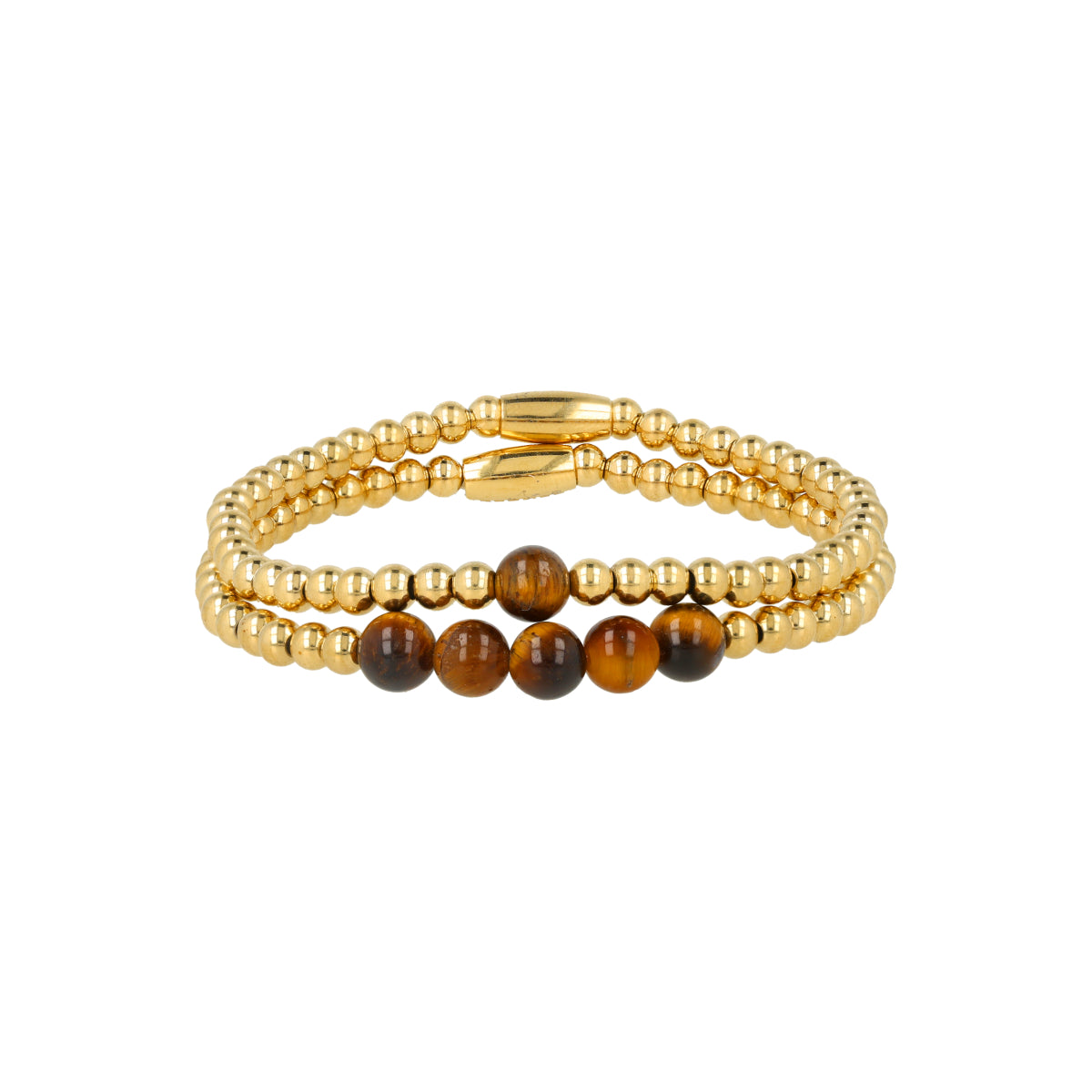 Tiger Eye armbanden set