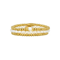 Pearl bracelet set