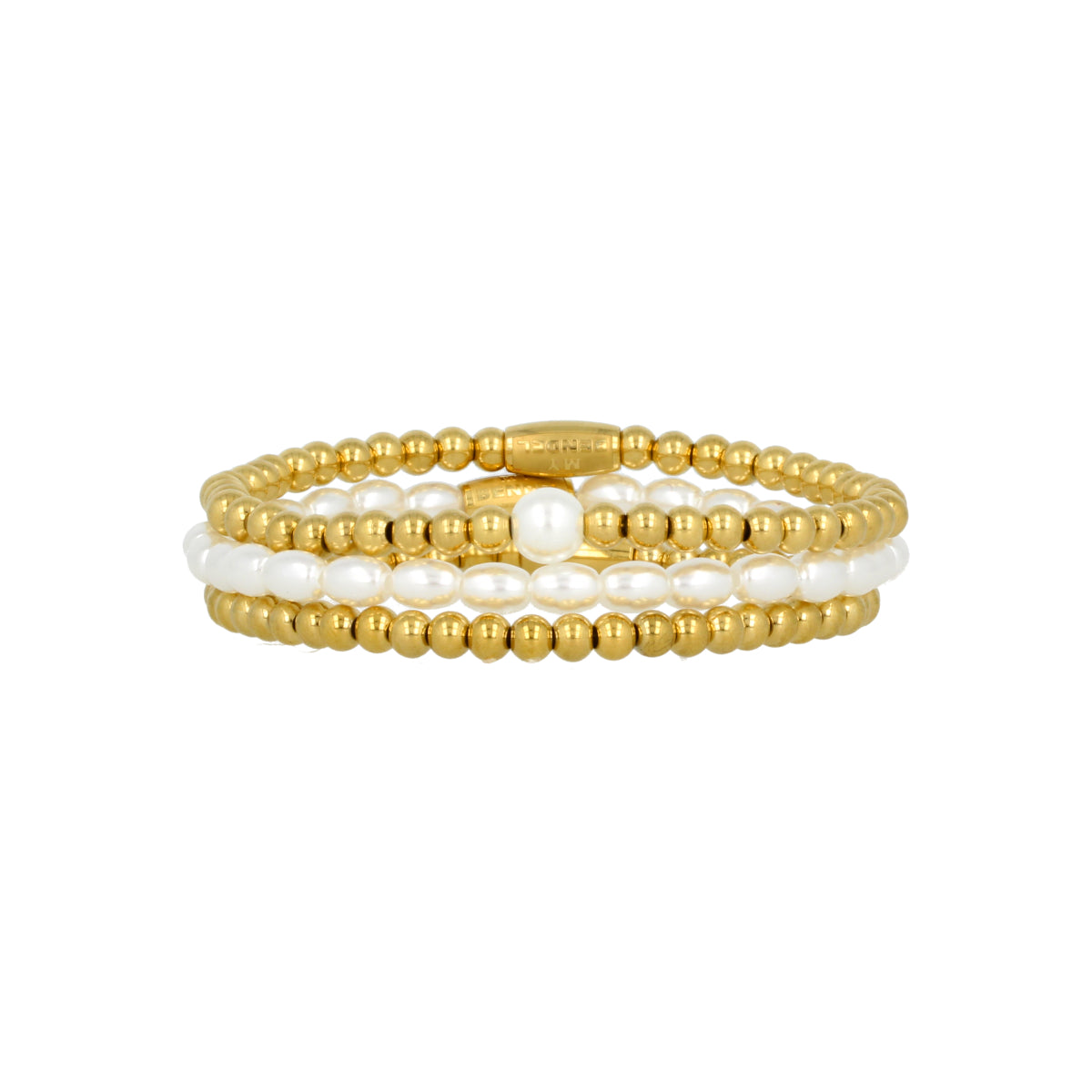 Parel armbanden set