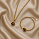 Schmuckset mit Tigerauge