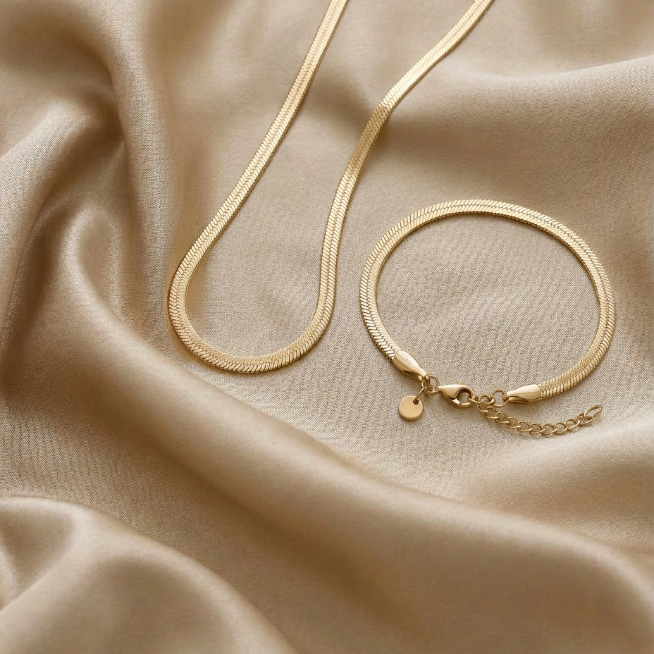 Schmuckset Snake – Armband und Kette