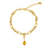 Armband met Citrien - Geboortesteen November