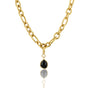 Necklace with Onyx - Birthstone December
