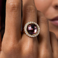 Champagne ring - luxe uitstraling - My Bendel