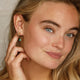 Golden ring with little stars - Timeless charm and elegance