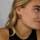 Onyx Gold Earrings: Elegance in Gemstone