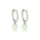 Amazonite Silver Earrings: Natural Elegance