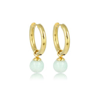 Amazonite Gold Earrings: Elegance and Color