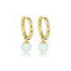 Amazonite Gold Earrings: Elegance and Color