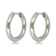 Strahlender Stahl Ohrring: Zeitlose Eleganz 30mm