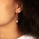 Elegant Gold Earrings with Freshwater Pearls