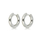 Timeless Silver Earrings 20x4 mm - Elegant and Unique