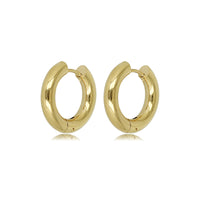 Stralende Gouden Oorring 20x4 mm - Tijdloze Elegantie