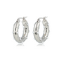 Elegant Silver Earring with Radiant White Pearls