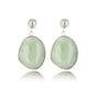 Zilveren Oorbel met originele Fluorite Hanger