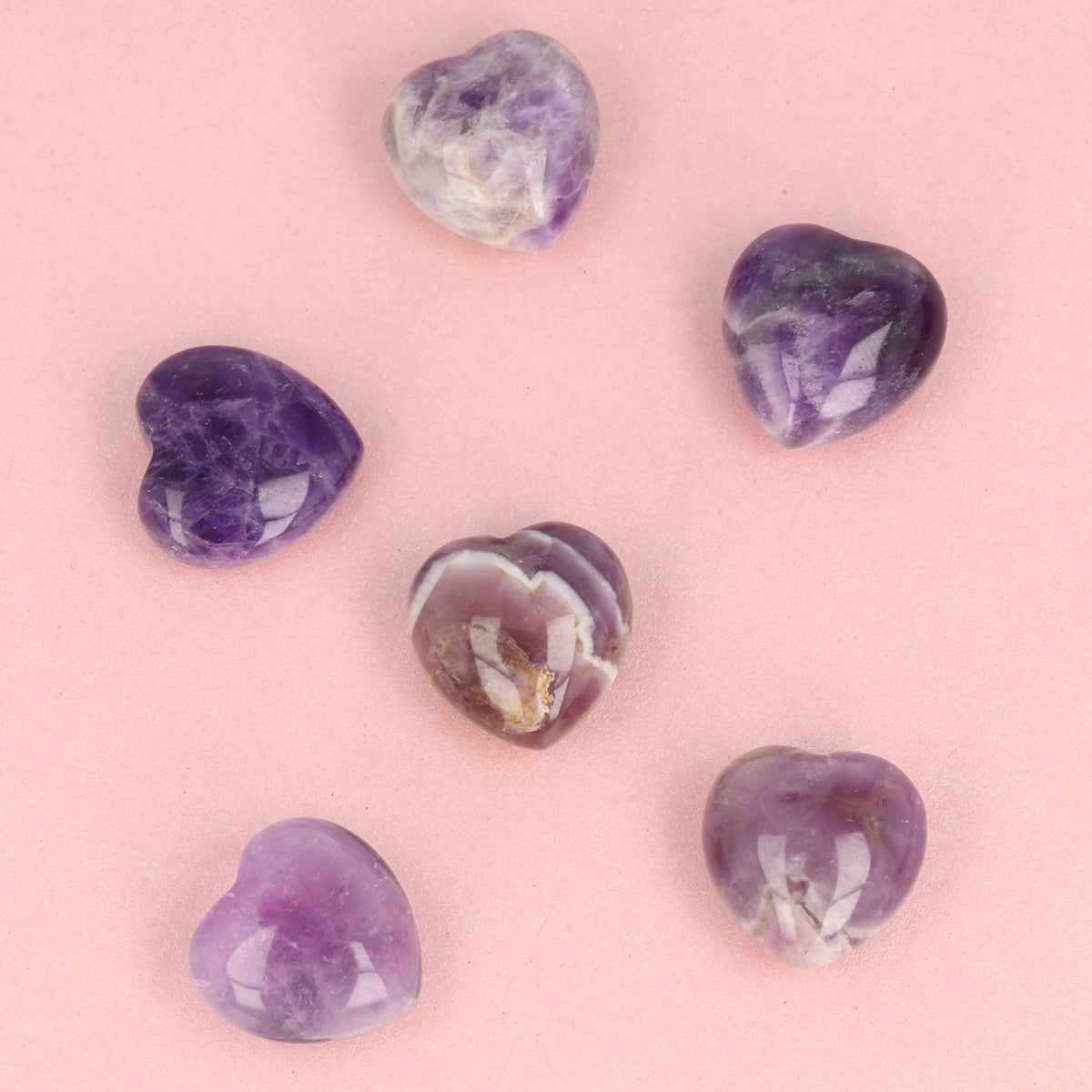 Edelsteine Herz • Amethyst