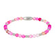 Elastische Armband Rose Stripe Agate Edelsteen - My Bendel