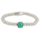 Elastische Malachite Dames Armband - Luxe stainless steel armband - My Bendel