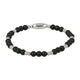 Elastische Onyx Armband - Luxe stainless steel Design - My Bendel