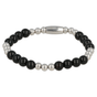 Elastische Onyx Edelsteen Armband voor Dames - My Bendel