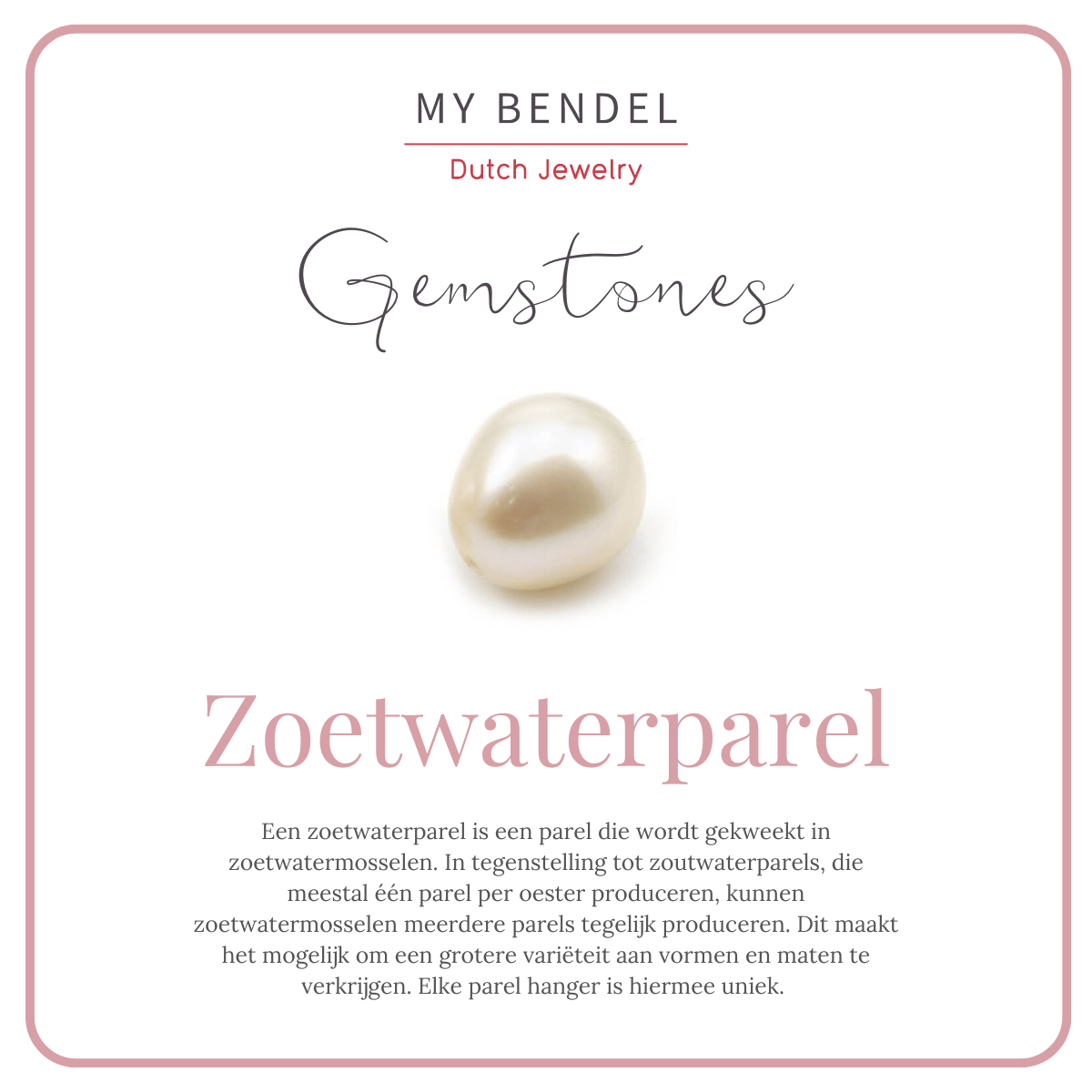 Elegante Gouden Oorringen met Witte Parel Charm - My Bendel