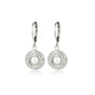Elegante Zilveren Oorbel met Parelmoer - My Bendel