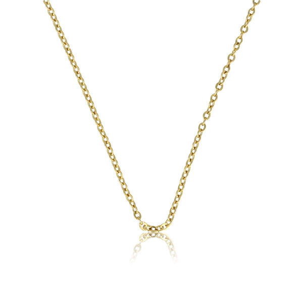 Fijne 1mm RVS Schakelketting - Goudkleurig - My Bendel