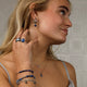 Zilveren Schakelarmband met Sodalite Edelstenen