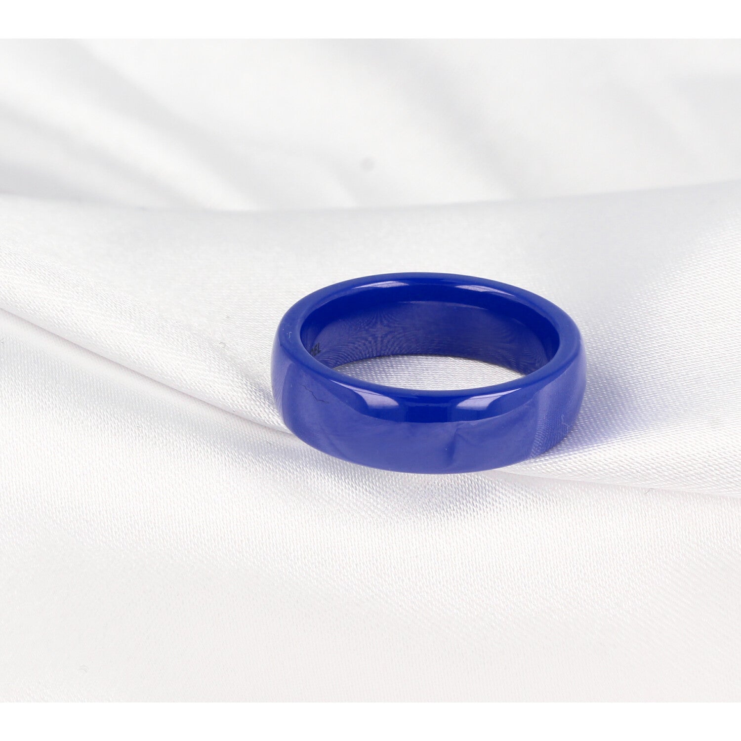 Keramieken Ring • 6 mm • Kobalt Blauw