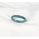 Keramieken ring 3mm - facet geslepen - zacht groen