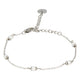 Zilveren armband met keramieken kralen - sieraden