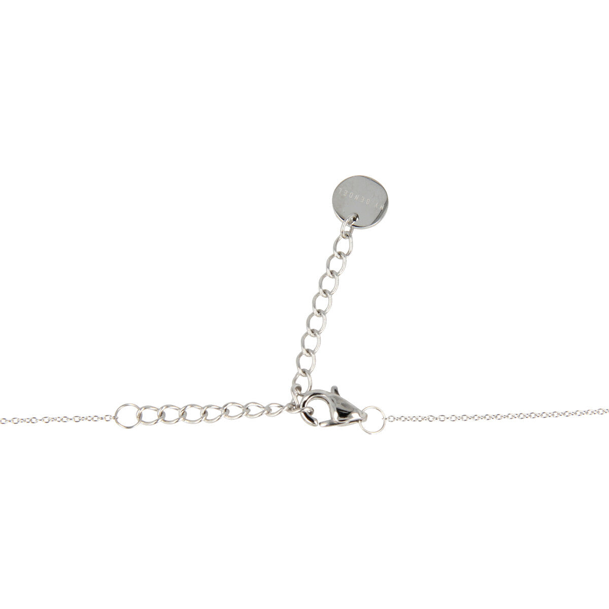 Silver Necklace with Small Beads - Fine Design