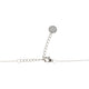 Silver Necklace with Small Beads - Fine Design