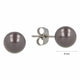 Gray Ceramic Earrings: Timeless Elegance