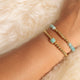Gouden Amazonite Armband Elastisch - Rustgevend Accessoire - My Bendel