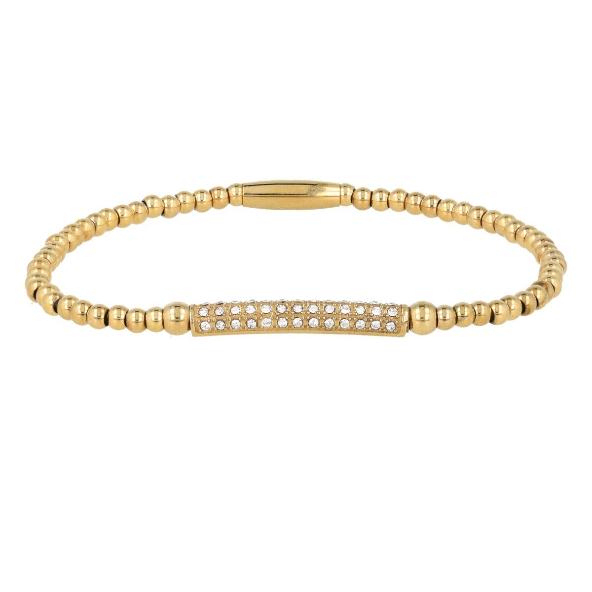 Gouden Armband met Zirkonia Bedel - Elegant & Stijlvol - My Bendel