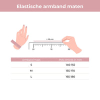 Gouden Bedelarmband met Rhodonite Edelsteen - My Bendel