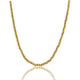 Gouden Dames Ketting 3mm Balletjes - 44cm Lengte - My Bendel