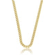 Gouden Ketting 4mm Grove Schakels Stoer Design - My Bendel