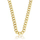 Gouden Ketting 6mm Grove Schakels Stoer Design - My Bendel