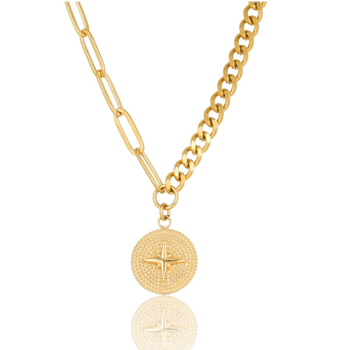 Gouden Ketting met Ster Hanger - Trendy Sieraad - My Bendel
