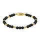 Gouden Onyx Armband - Luxe Elastisch Design - My Bendel