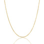 Gouden Schakel Ketting 1mm - Korte Halsketting - My Bendel